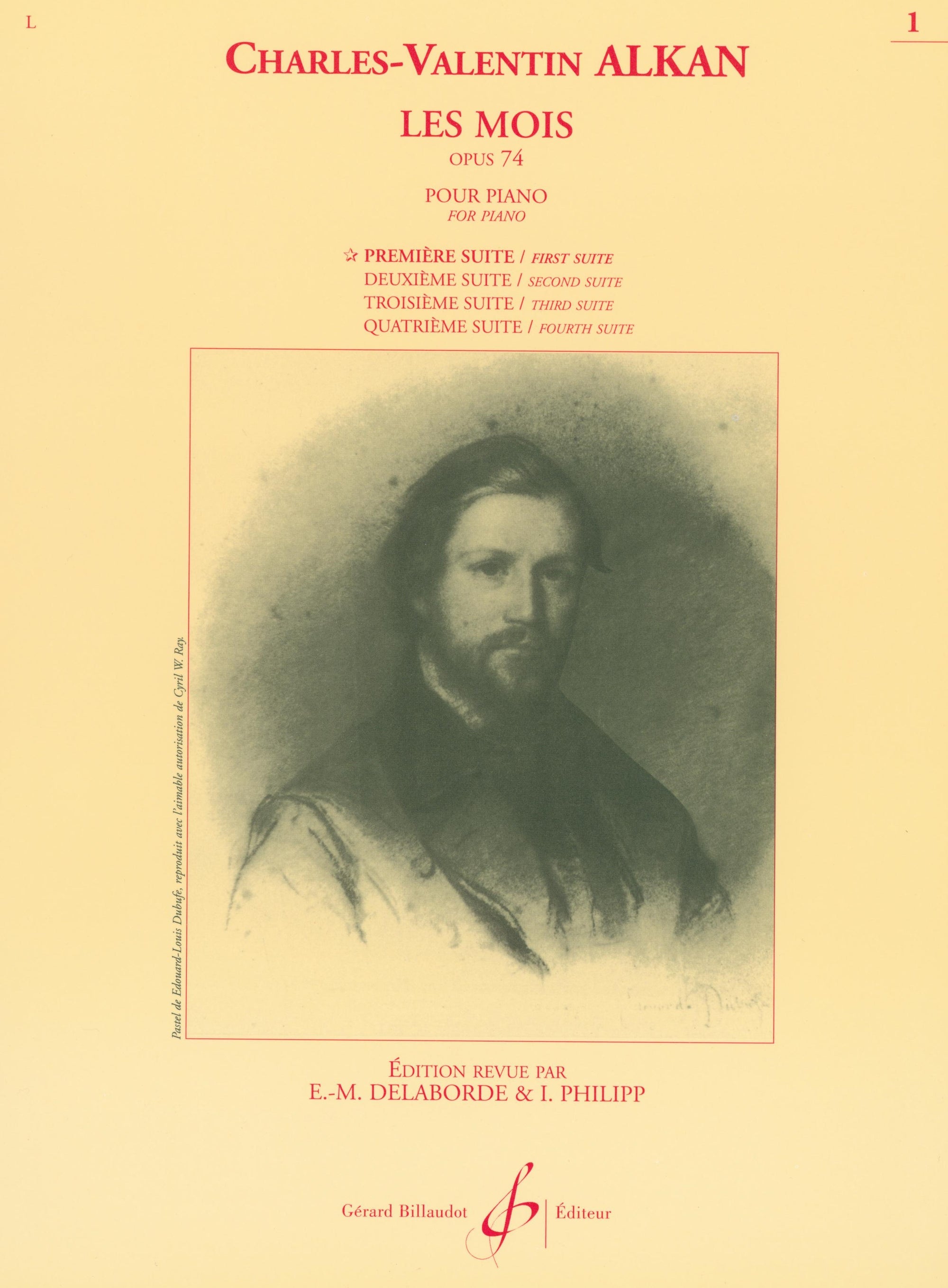 Alkan: Les Mois, Op. 74 - Première Suite