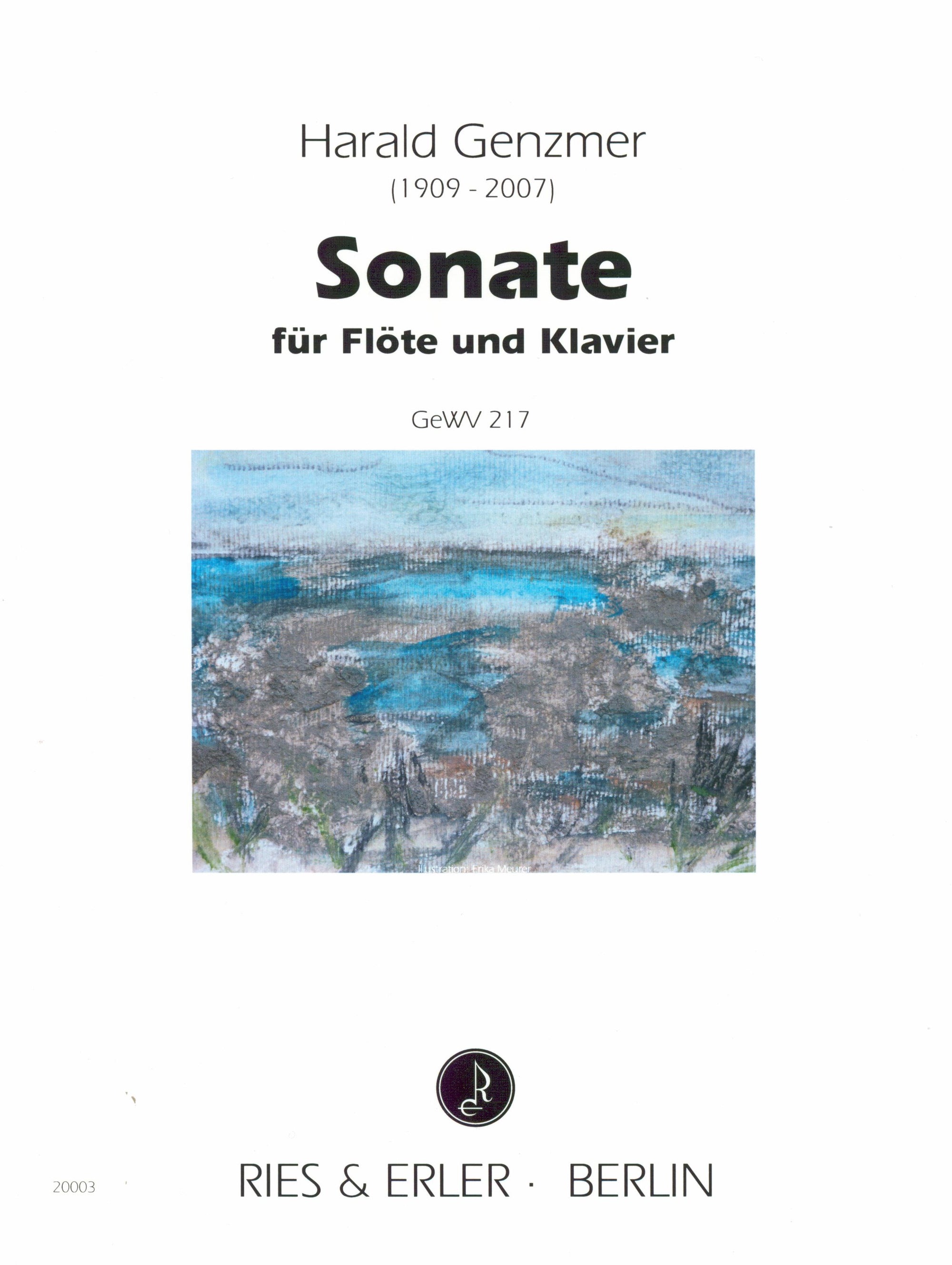 Genzmer: Flute Sonata No. 1, GeWV 217