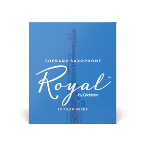 D'Addario Royal Soprano Saxophone Reeds, 10-pack