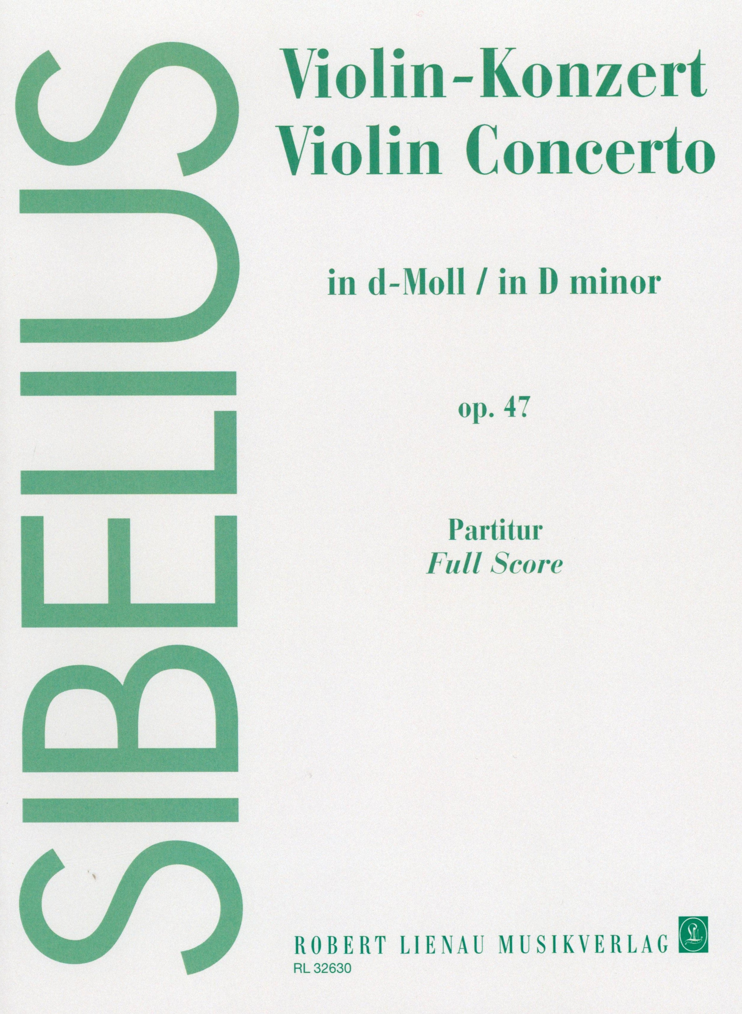 tunnel Adept maskine Sibelius: Violin Concerto in D Minor, Op. 47 - Ficks Music