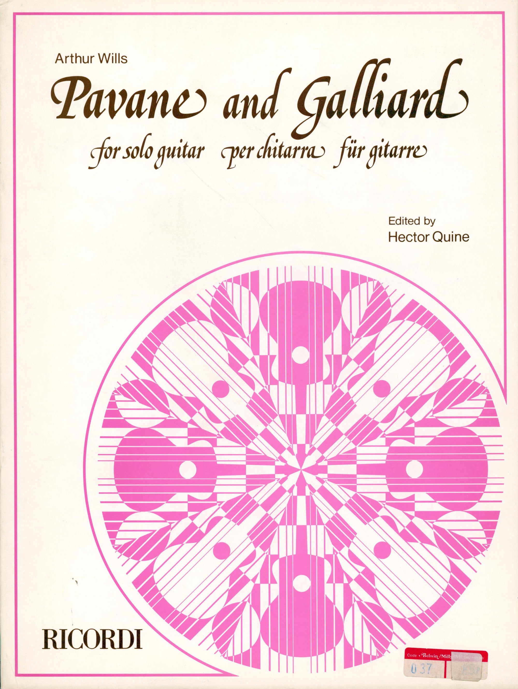Wills: Pavane and Galliard