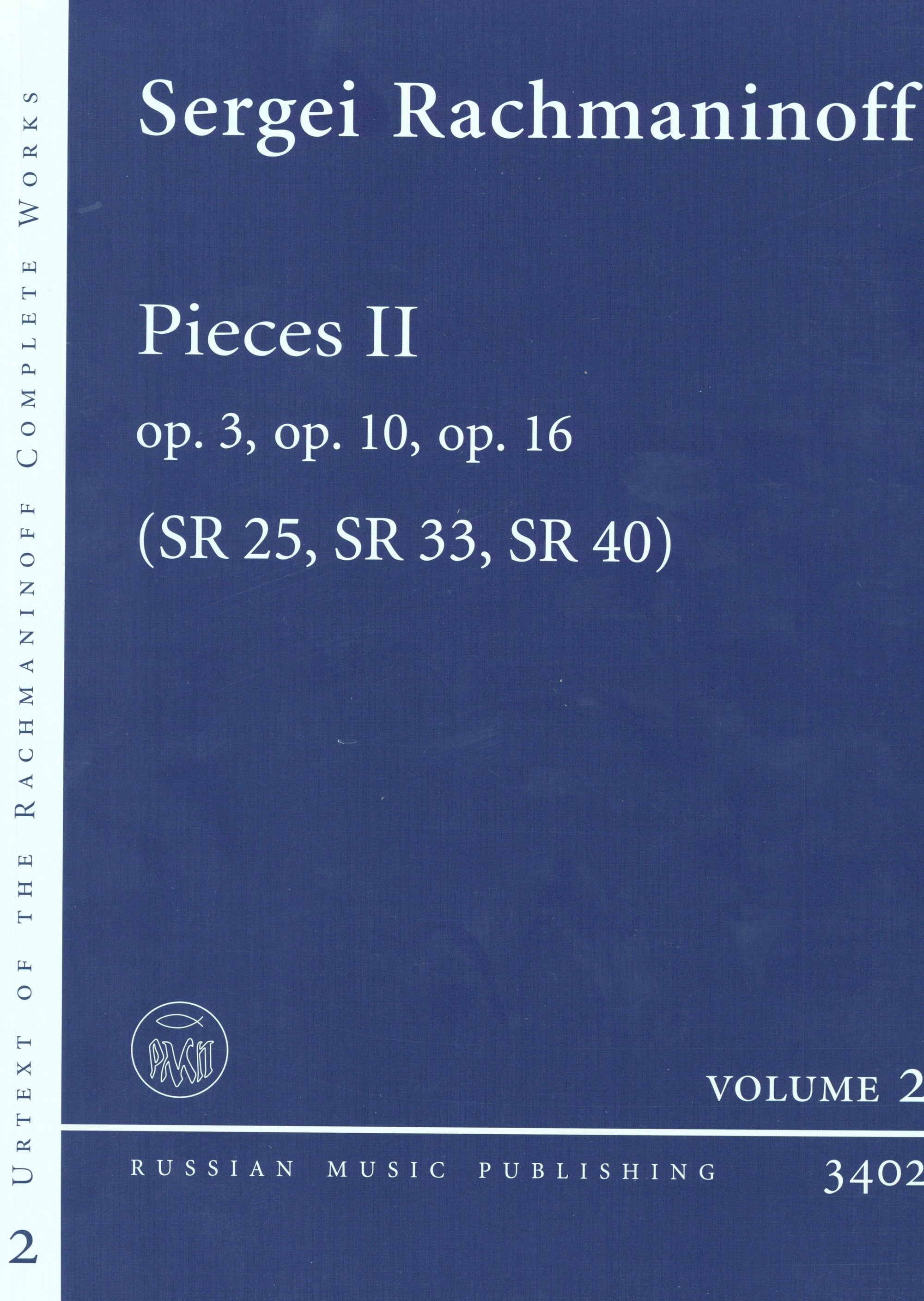 Rachmaninoff: Piano Pieces - Volume 2, Opp. 3, 10, 16