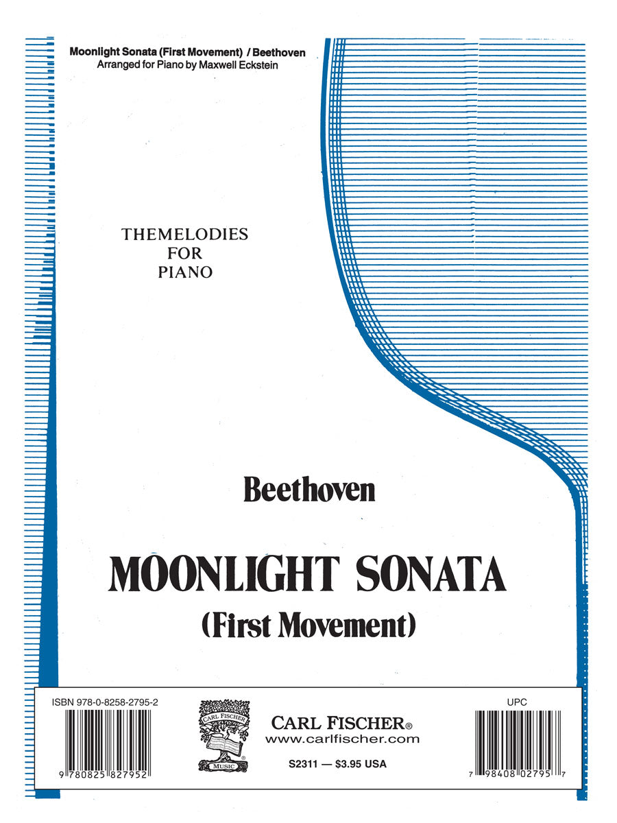 Beethoven: 1st Movement from the Moonlight Sonata (Simplified)