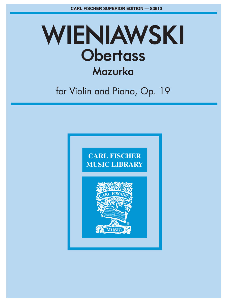 Wieniawski: Obertass, Op. 19, No. 1