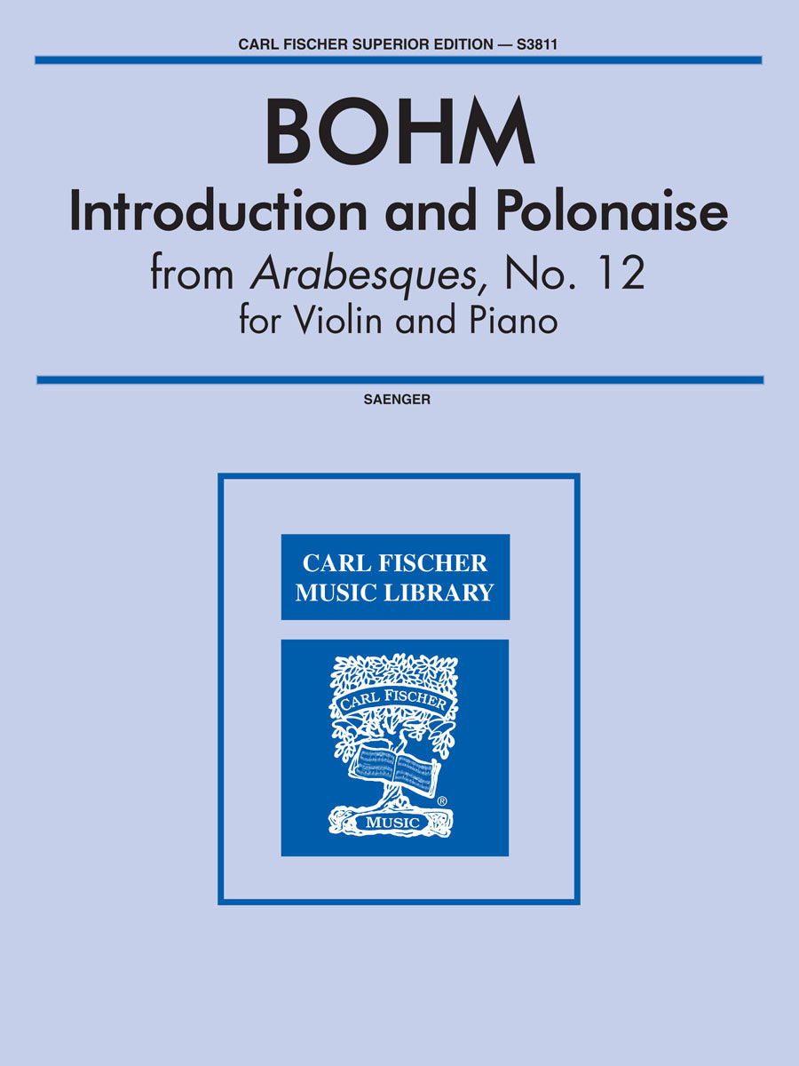 Bohm: Introduction and Polonaise from 'Arabesques'