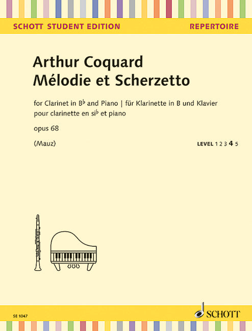 Coquard: Mélodie et Scherzetto, Op. 68