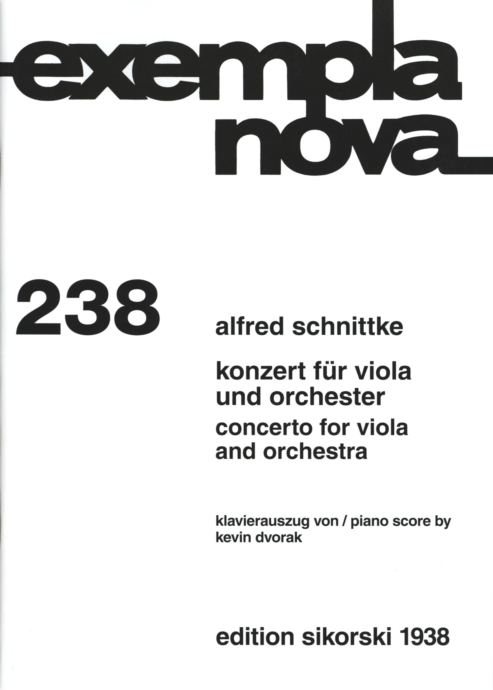 Schnittke: Viola Concerto