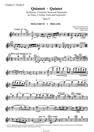 Shostakovich: Piano Quintet in G Minor, Op. 57