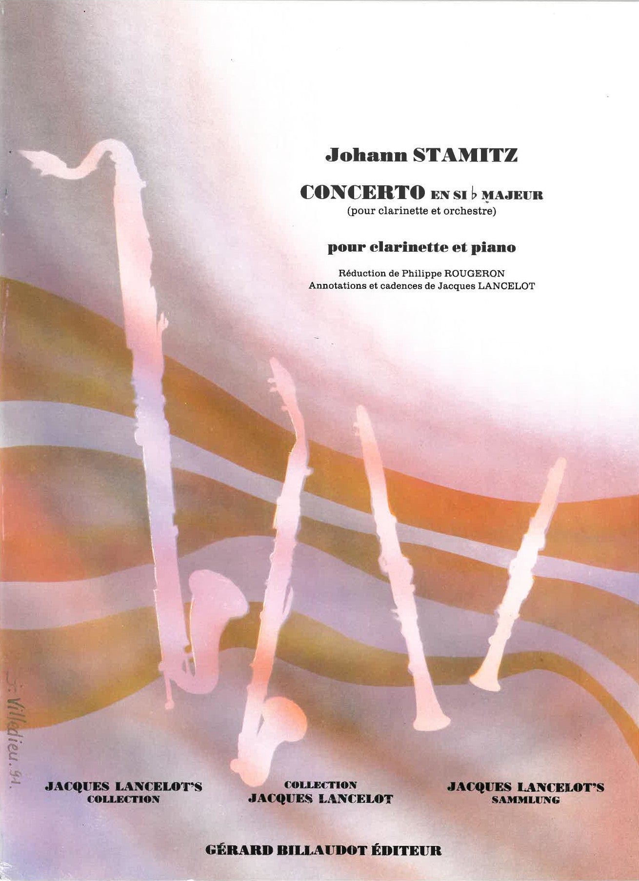 J. Stamitz: Clarinet Concerto in B-flat Major
