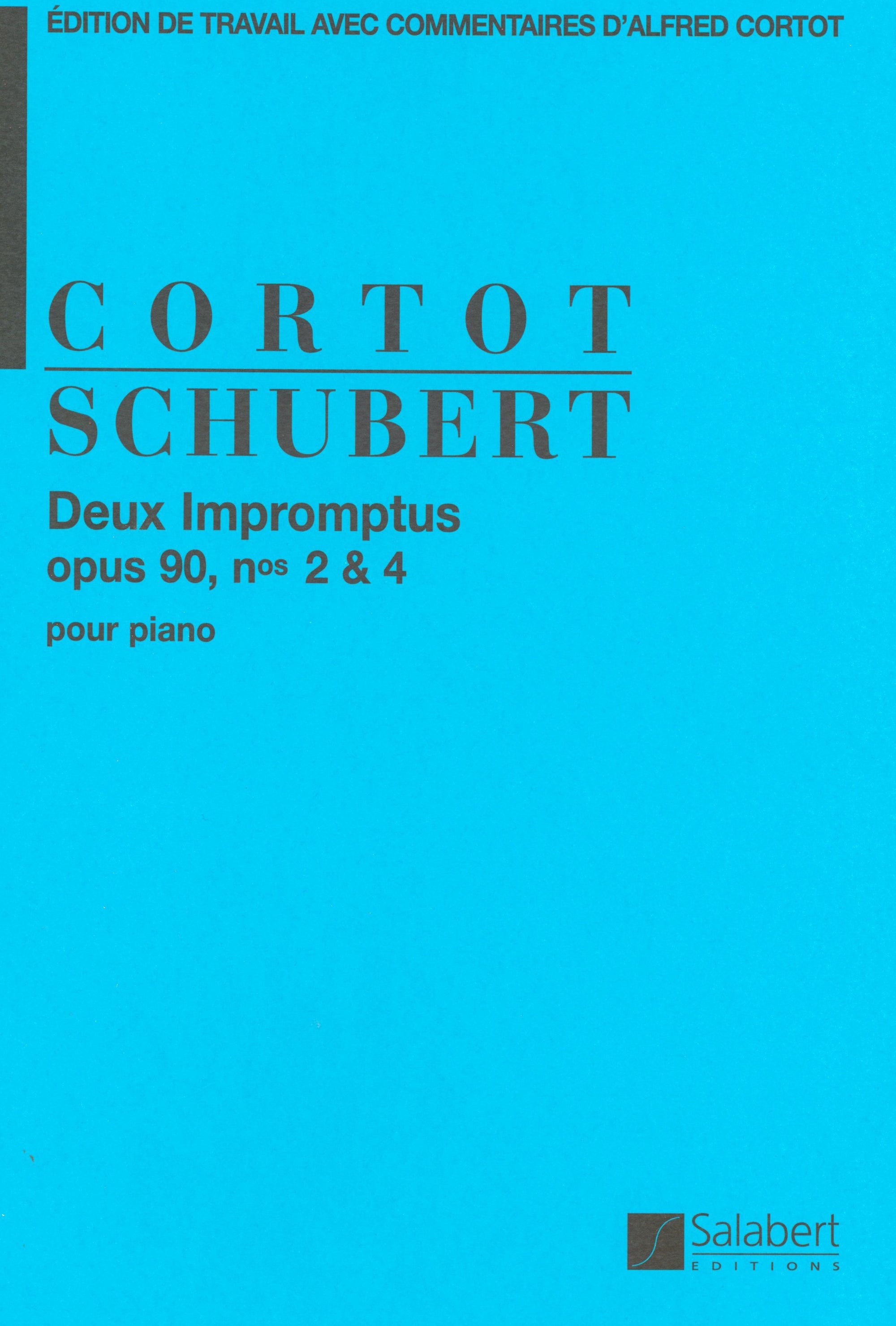 Schubert: 2 Impromptus, Op. 90, Nos. 2 & 4
