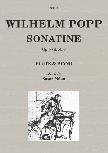 Popp: Sonatina for Flute & Piano, Op. 388, No. 6