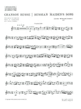 Stravinsky: Chanson Russe (arr. for violin)