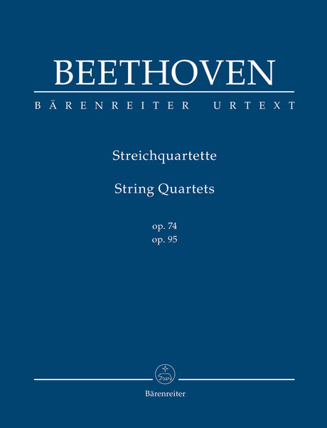 Beethoven: String Quartets, Opp. 74, 95
