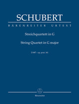 Schubert: String Quartet in G Major, Op. post. 161, D 887
