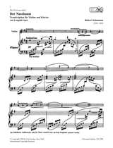 Schumann: Der Nussbaum (arr. for violin & piano)