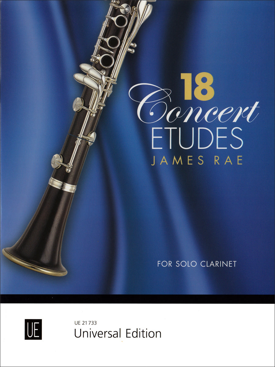 Rae: 18 Concert Etudes for Clarinet