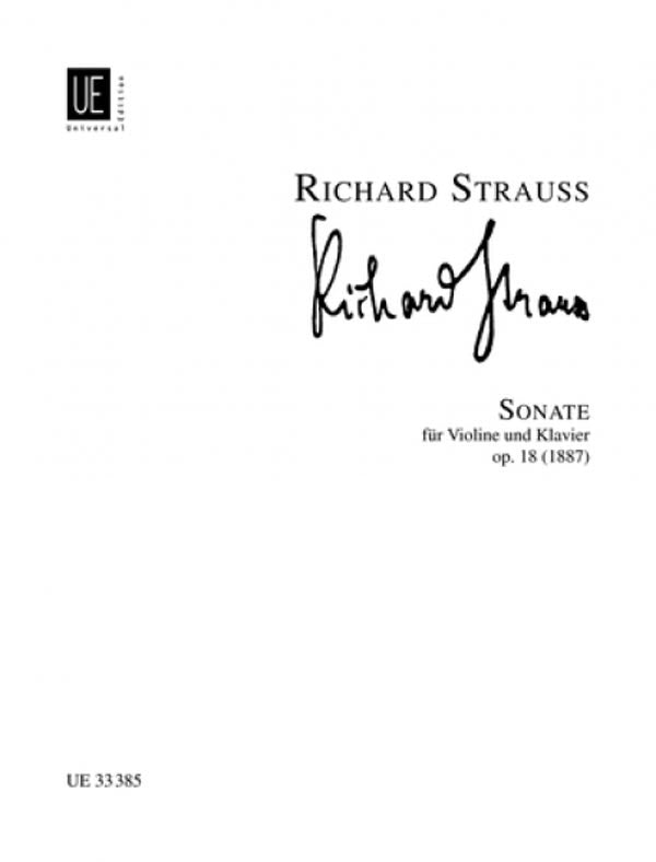 Strauss: Violin Sonata In E-flat Major, Op. 18