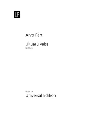 Pärt: Ukuaru valss (for piano)