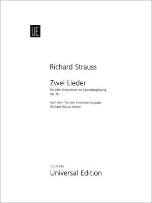 Strauss: 2 Lieder, Op. 26, TrV 166