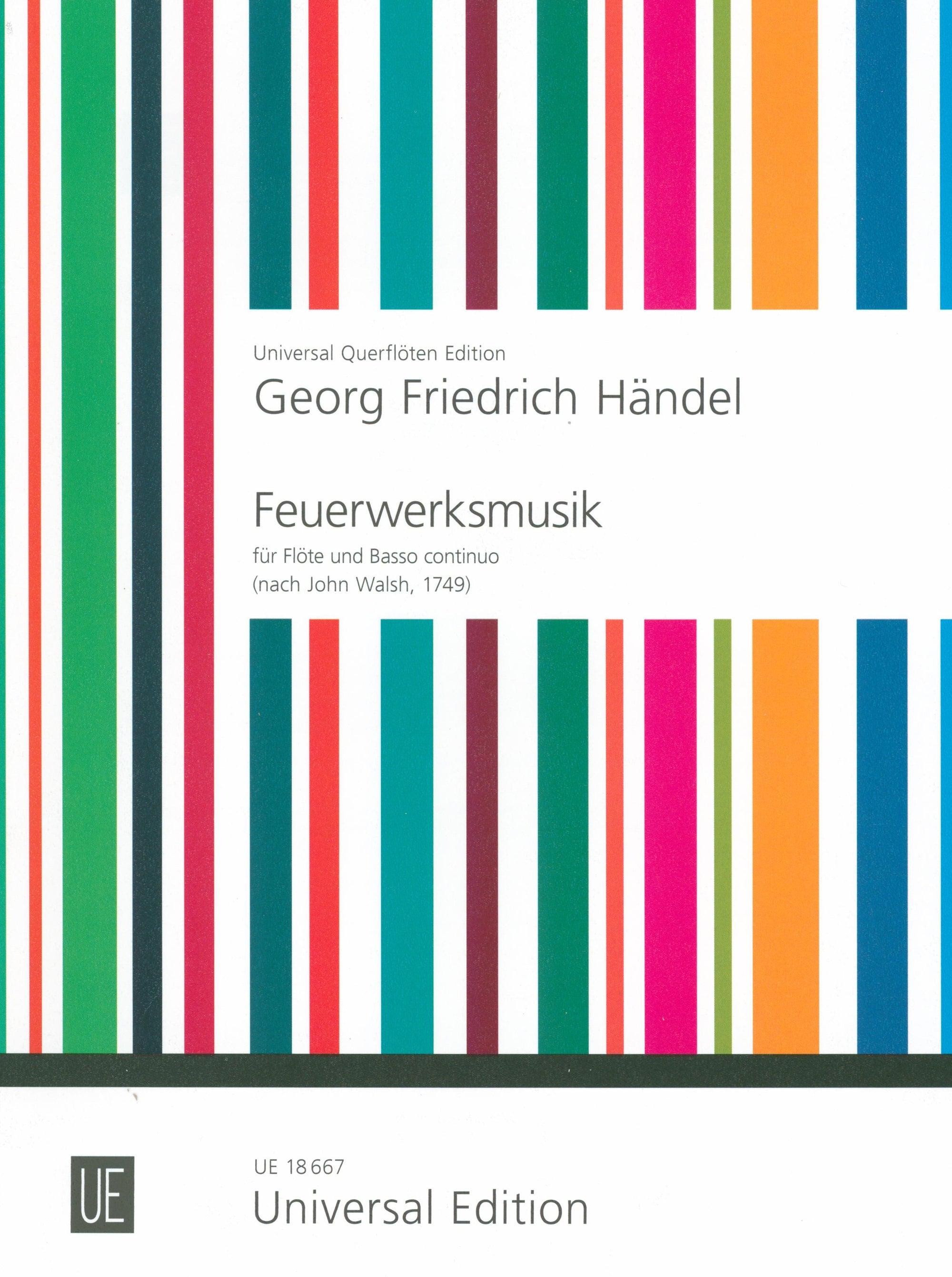 Handel: Music for the Royal Fireworks, HWV 351 (arr. for flute and basso)