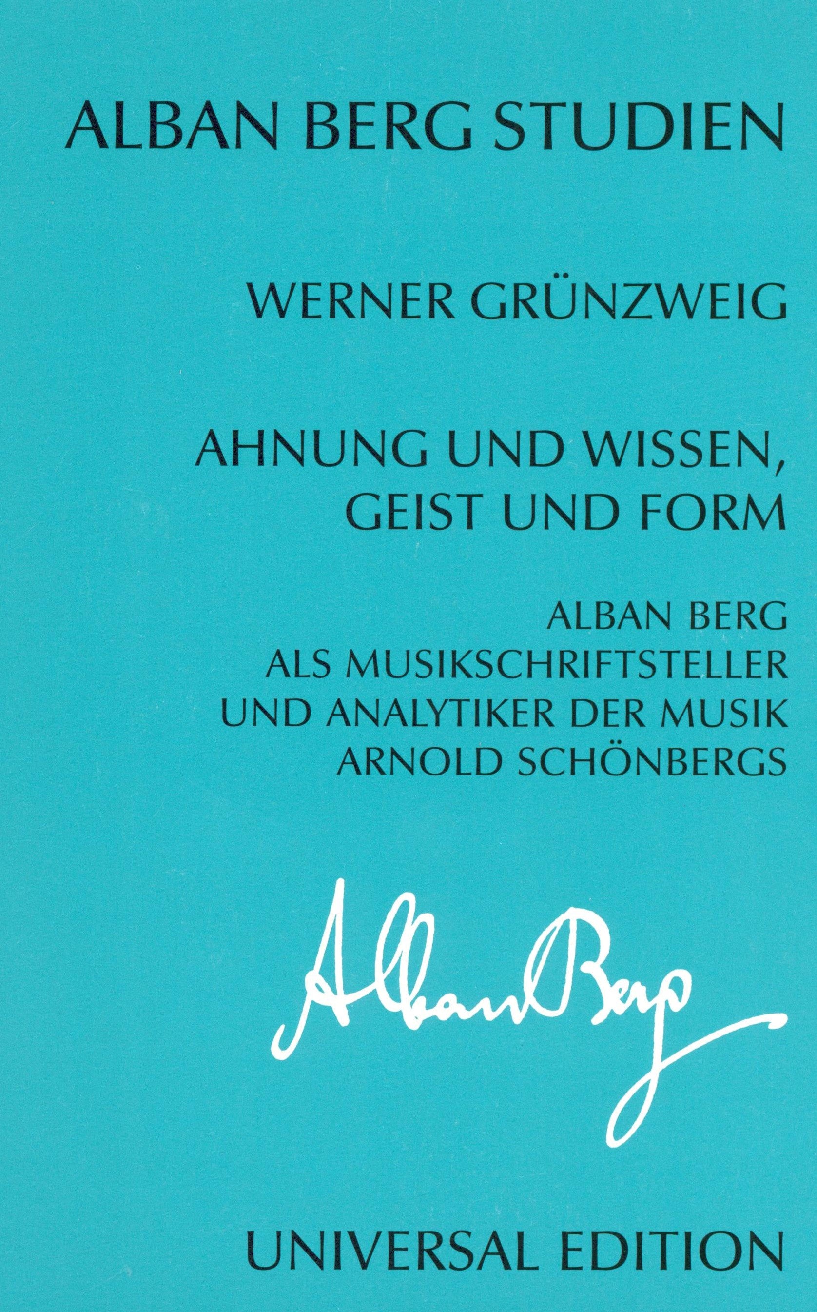 Ahnung and Wissen, Geist and Form