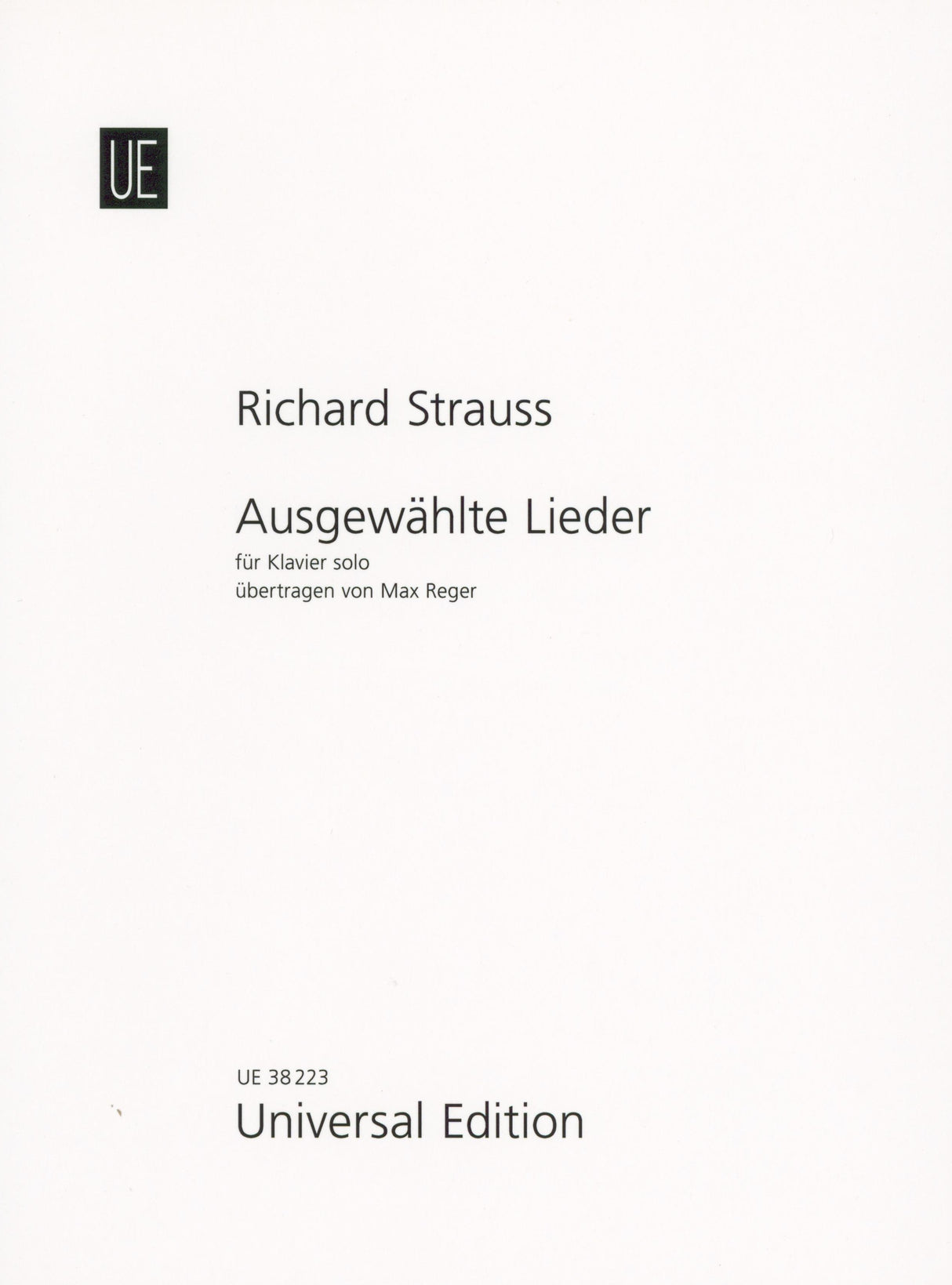 Strauss: Selected Songs