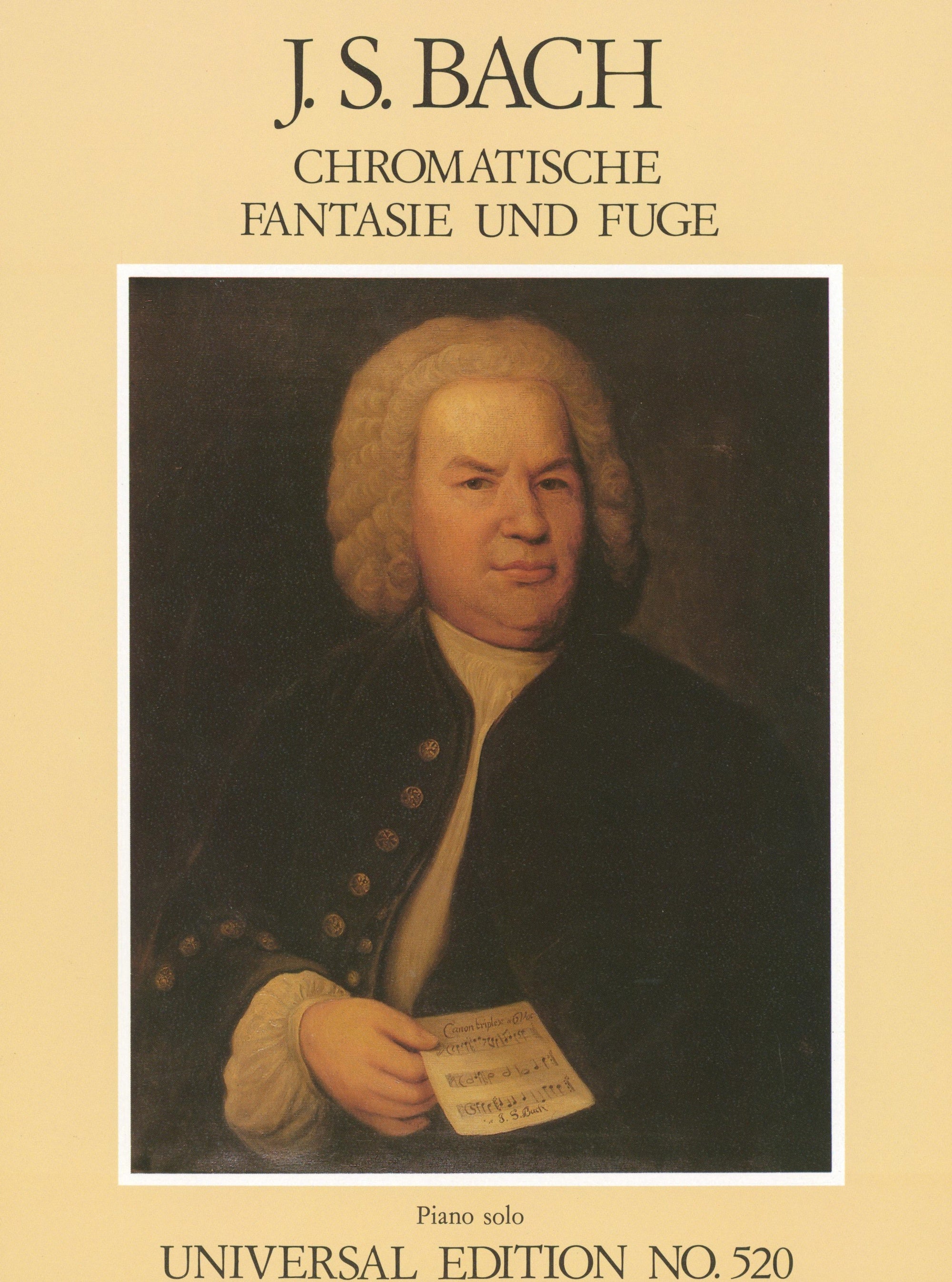 Bach: Chromatic Fantasy and Fugue in D Minor, BWV 903