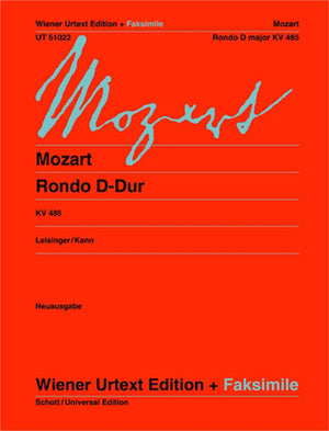 Mozart: Rondo in D Major, K. 485