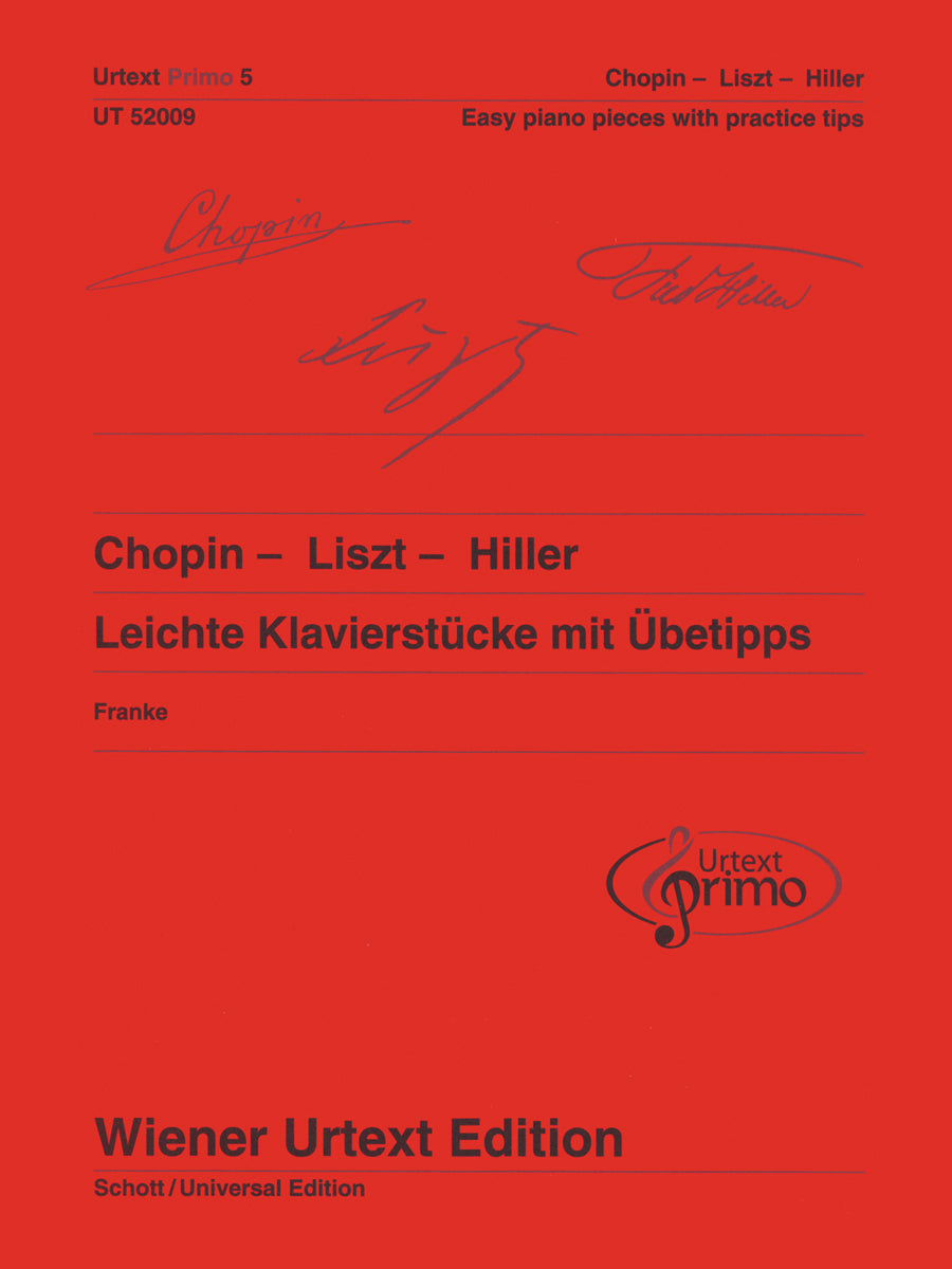 Chopin-Liszt-Hiller: Easy Piano Pieces with Practice Tips