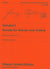 Schubert: Violin Sonatina in D Major, D 384, Op. 137, No. 1