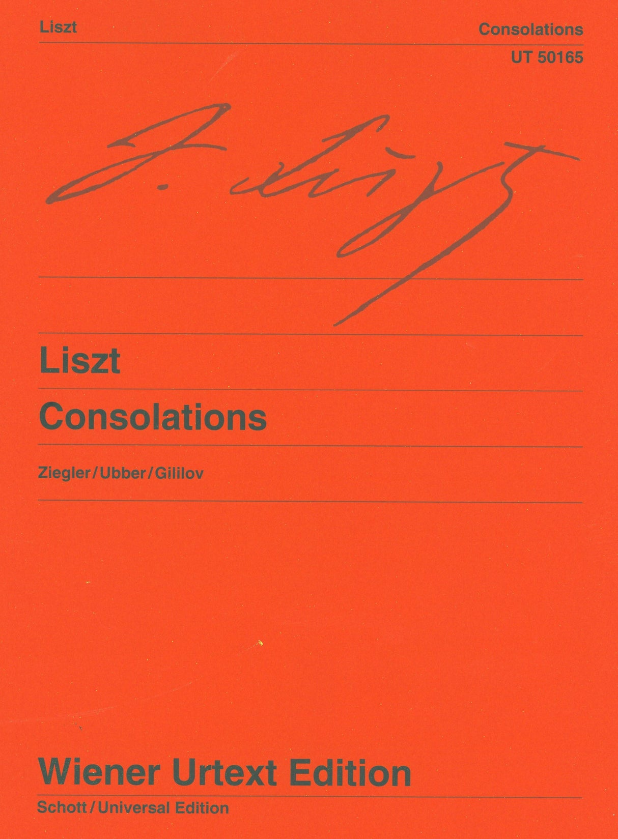 Liszt: Consolations