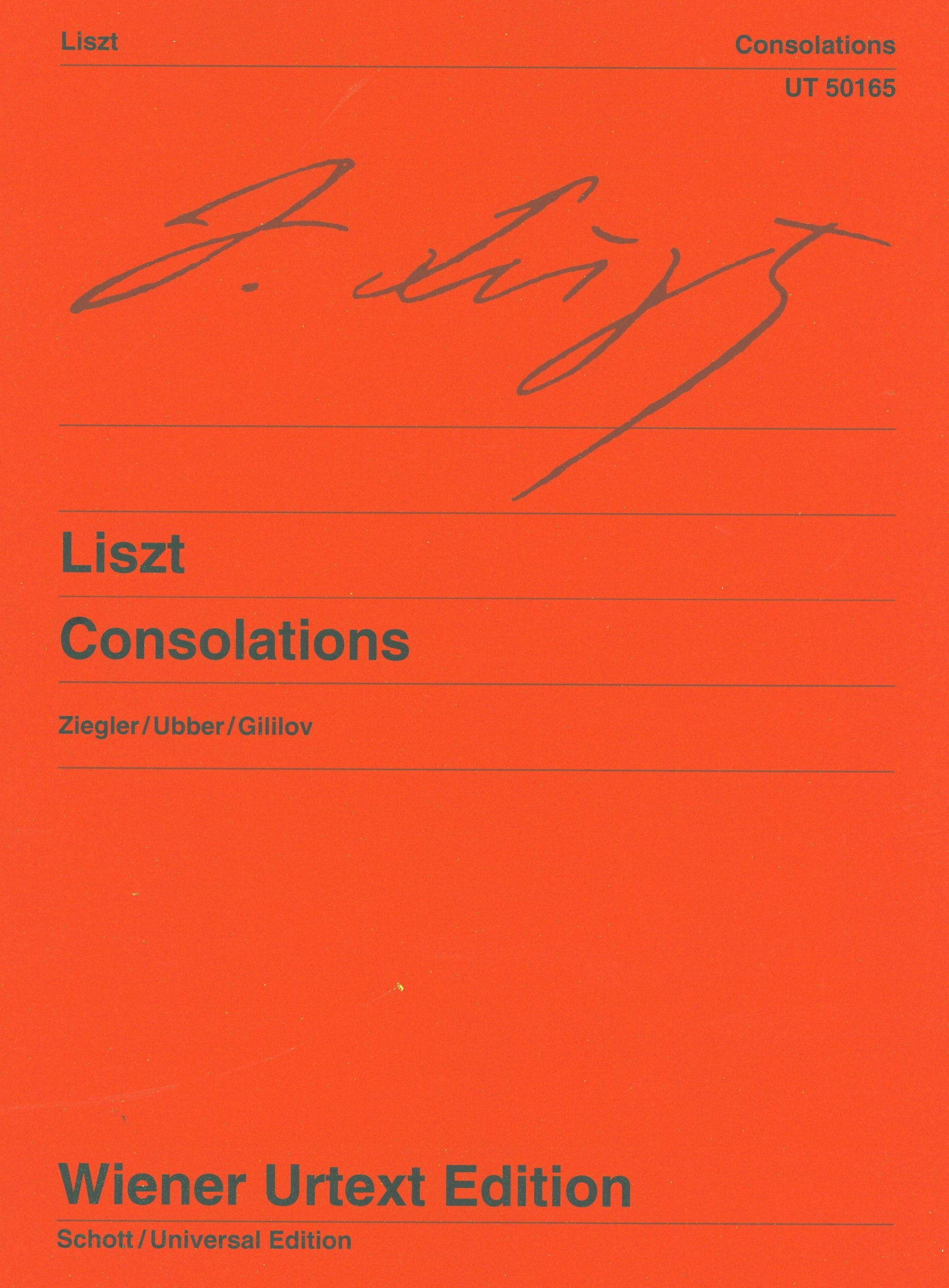 Liszt: Consolations