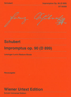 Schubert: Impromptus, Op. 90, D 899