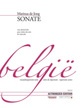 Jong: Sonata for Solo Viola, Op. 106