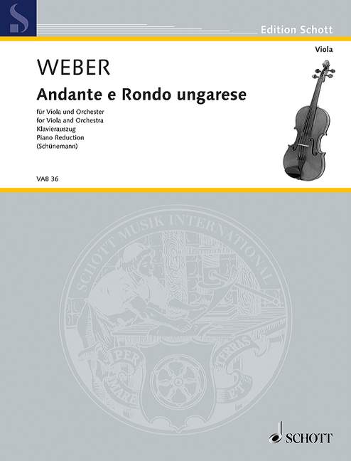 Weber: Andante and Hungarian Rondo, Op. 35