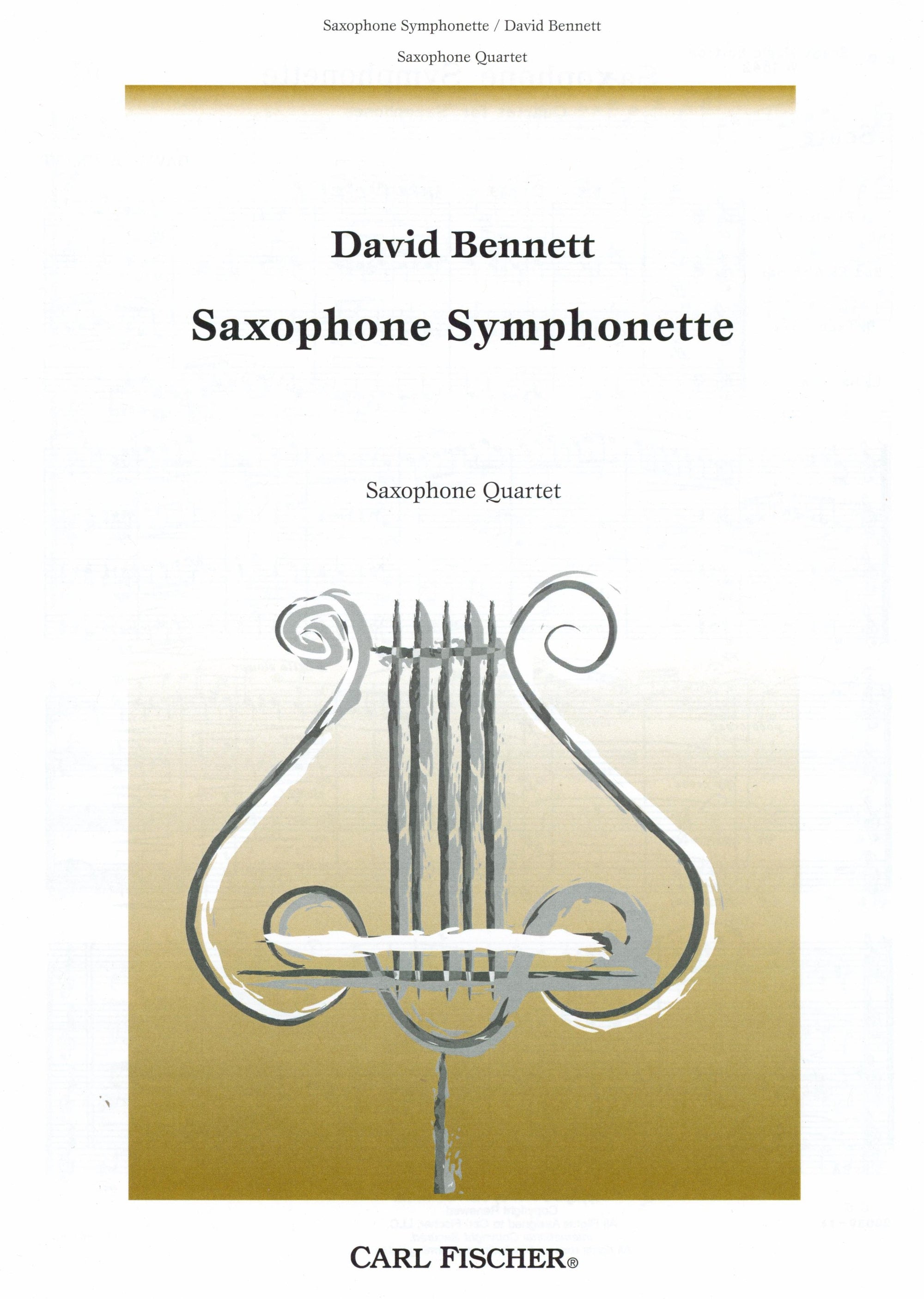 Bennett: Saxophone Symphonette