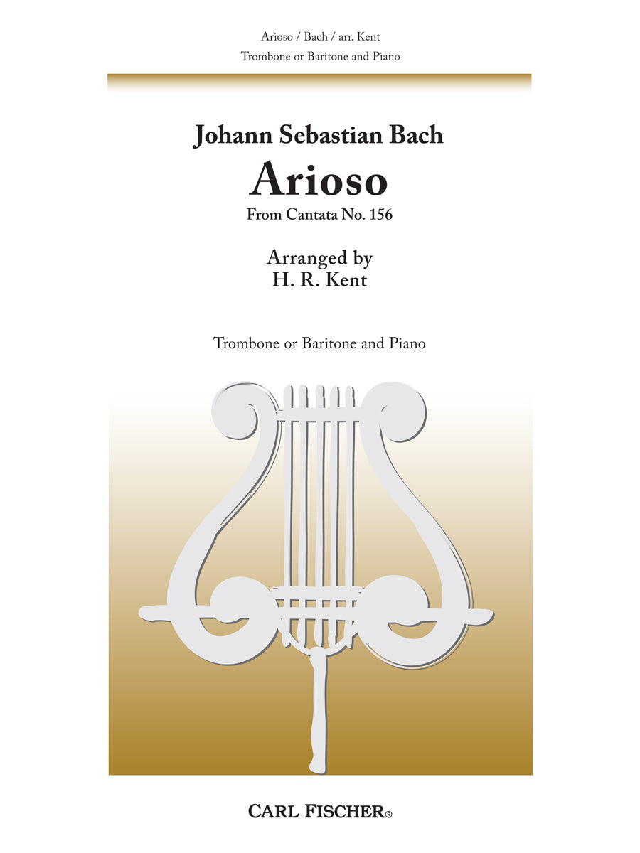 Bach: Arioso from Cantata No. 156 (arr. for trombone or baritone & piano)