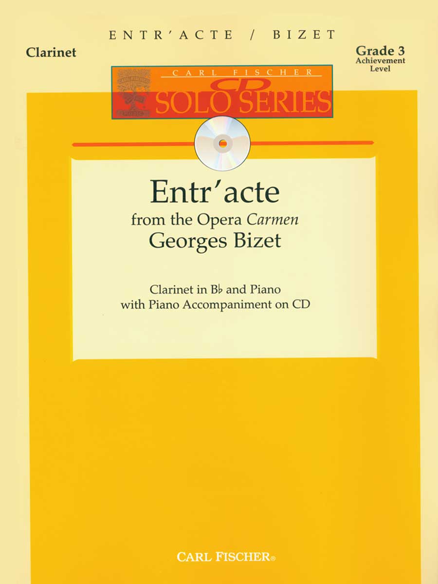 Bizet: Entr'acte from the Opera "Carmen" (arr. for clarinet & piano)