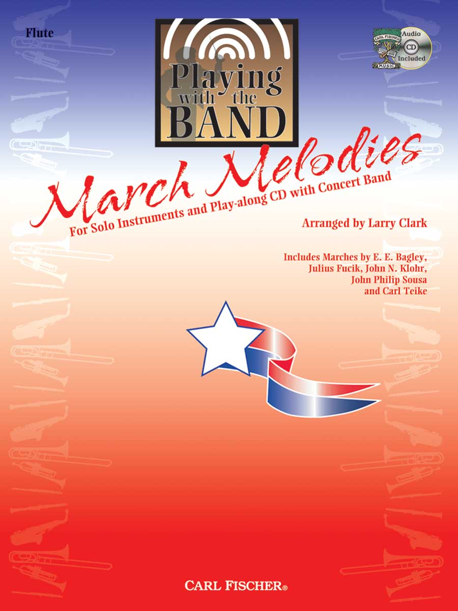 Playing with The Band - March Melodies - Flute