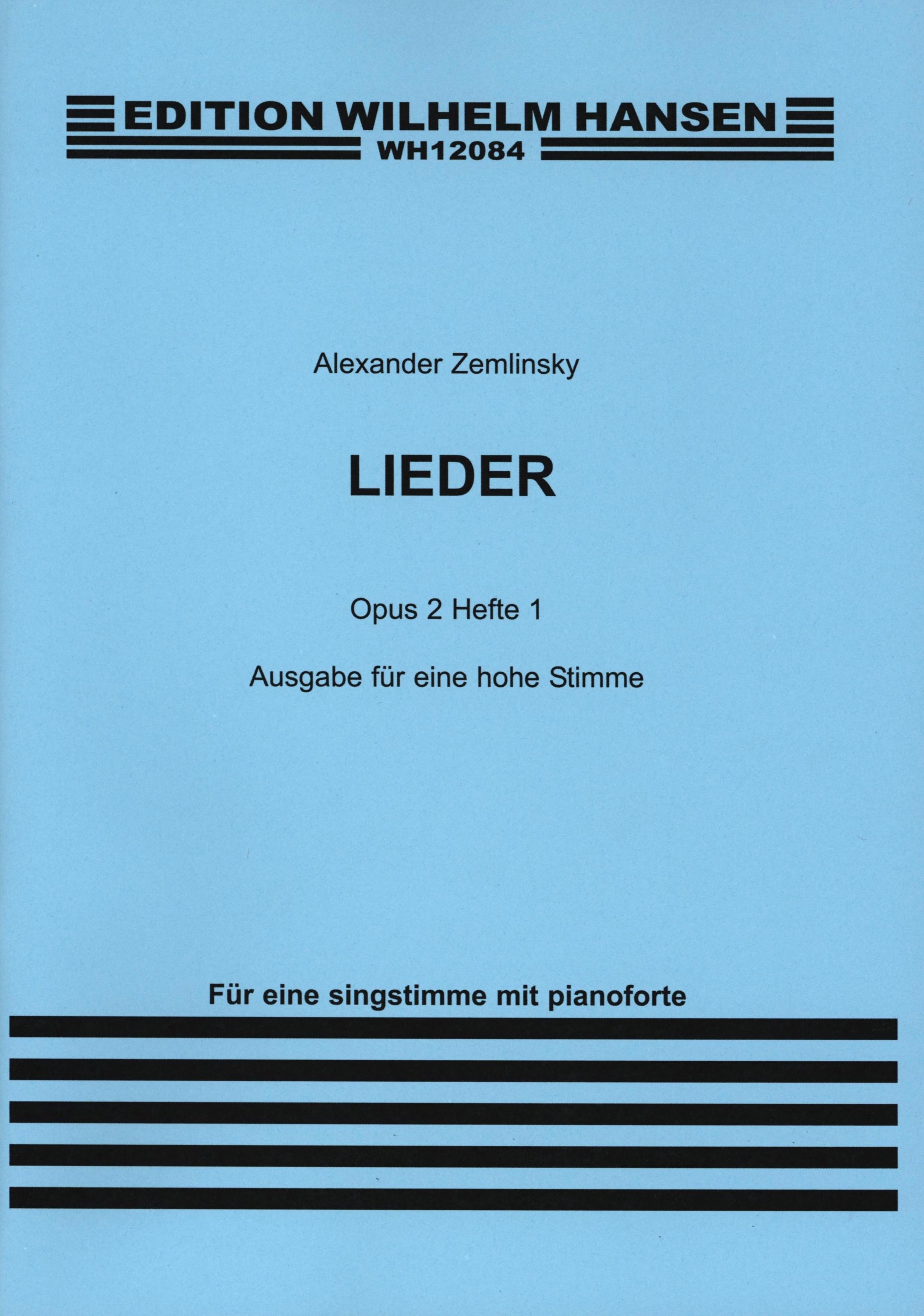 Zemlinsky: Lieder, Op. 2 - Book 1