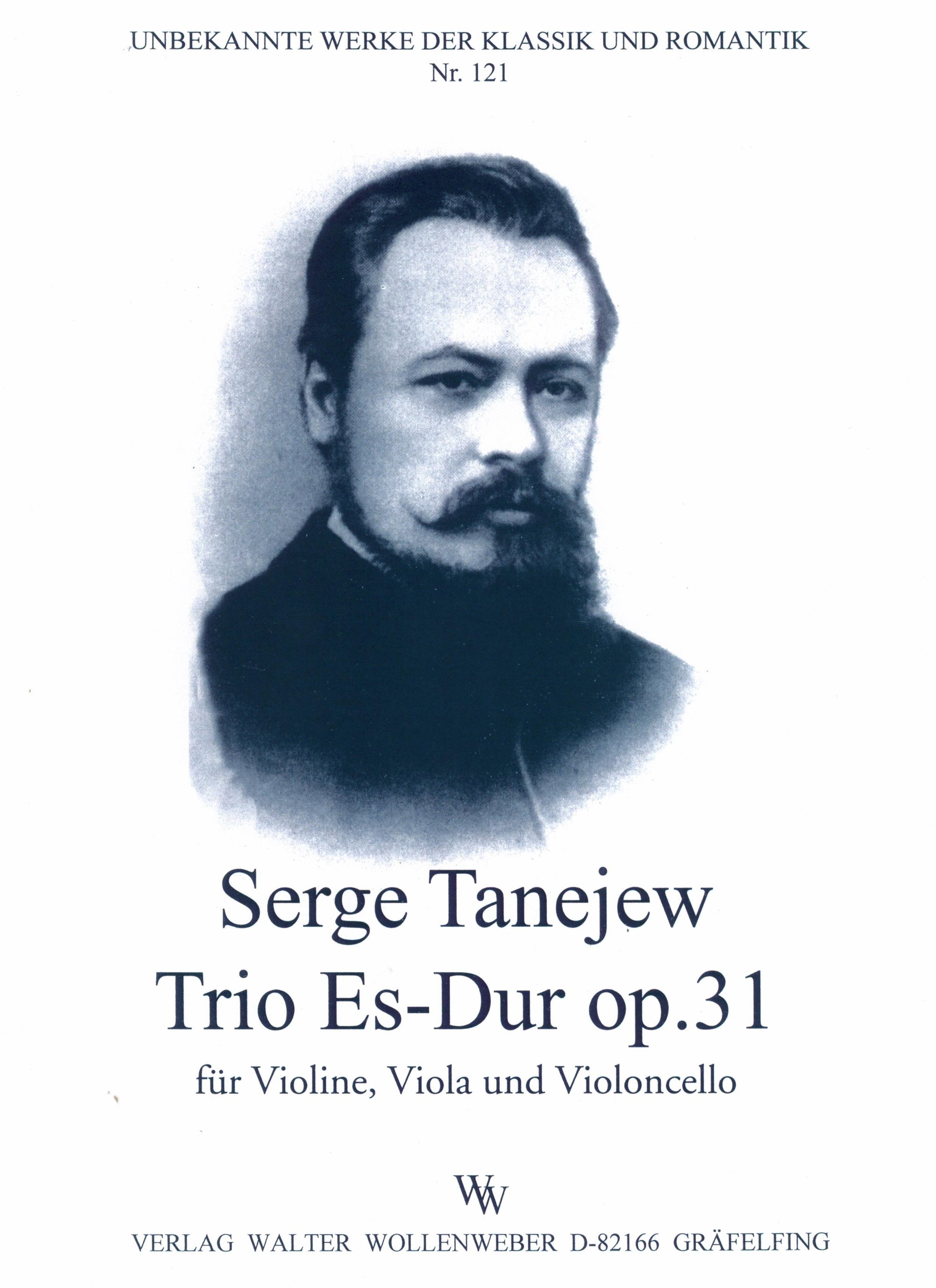 Taneyev: String Trio in E-flat Major, Op. 31