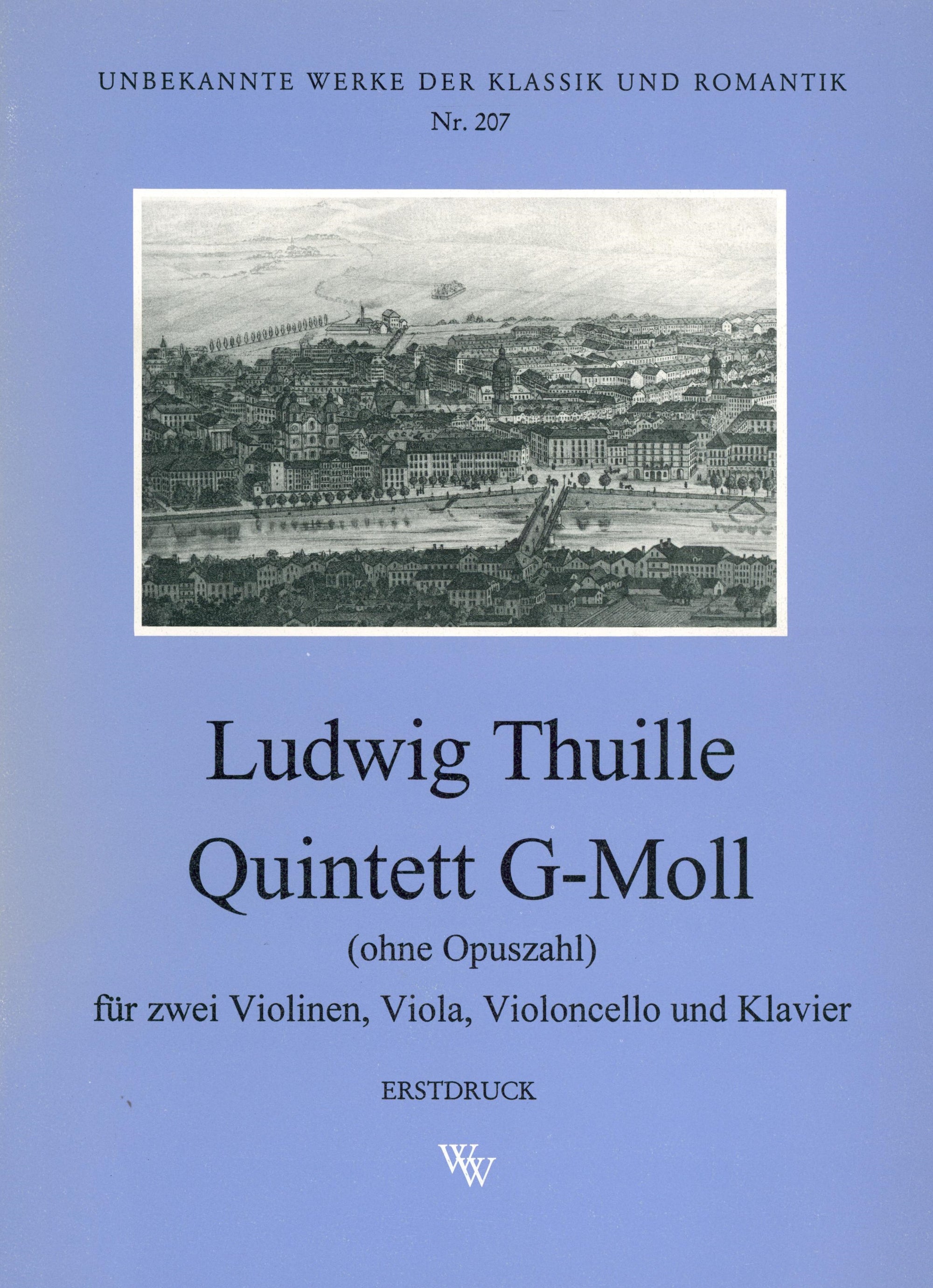Thuille: Piano Quintet in G Minor