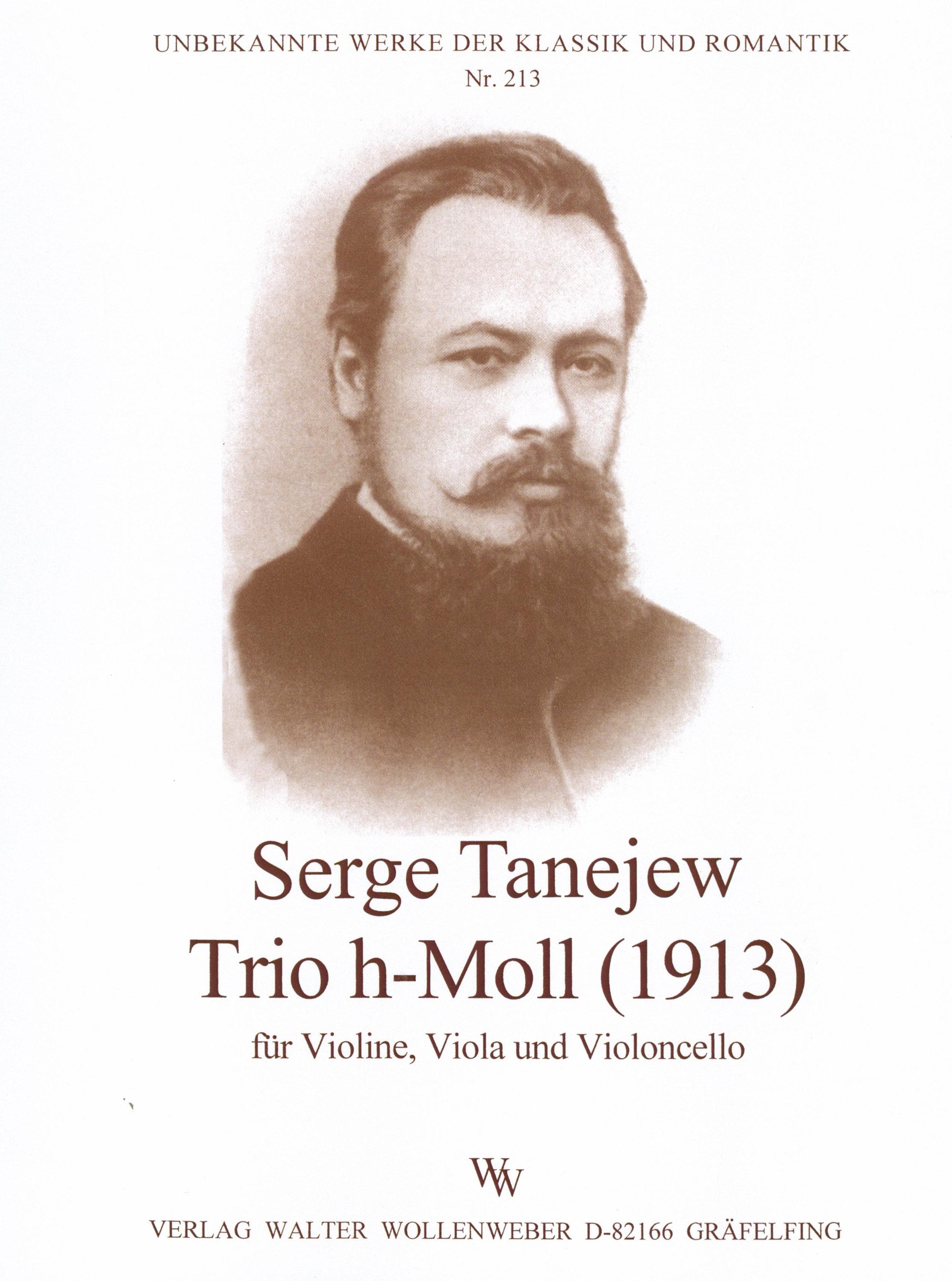 Taneyev: String Trio in B Minor