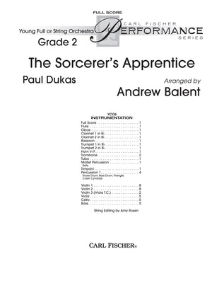 Dukas: The Sorcerer's Apprentice (arr. for Grade 2)