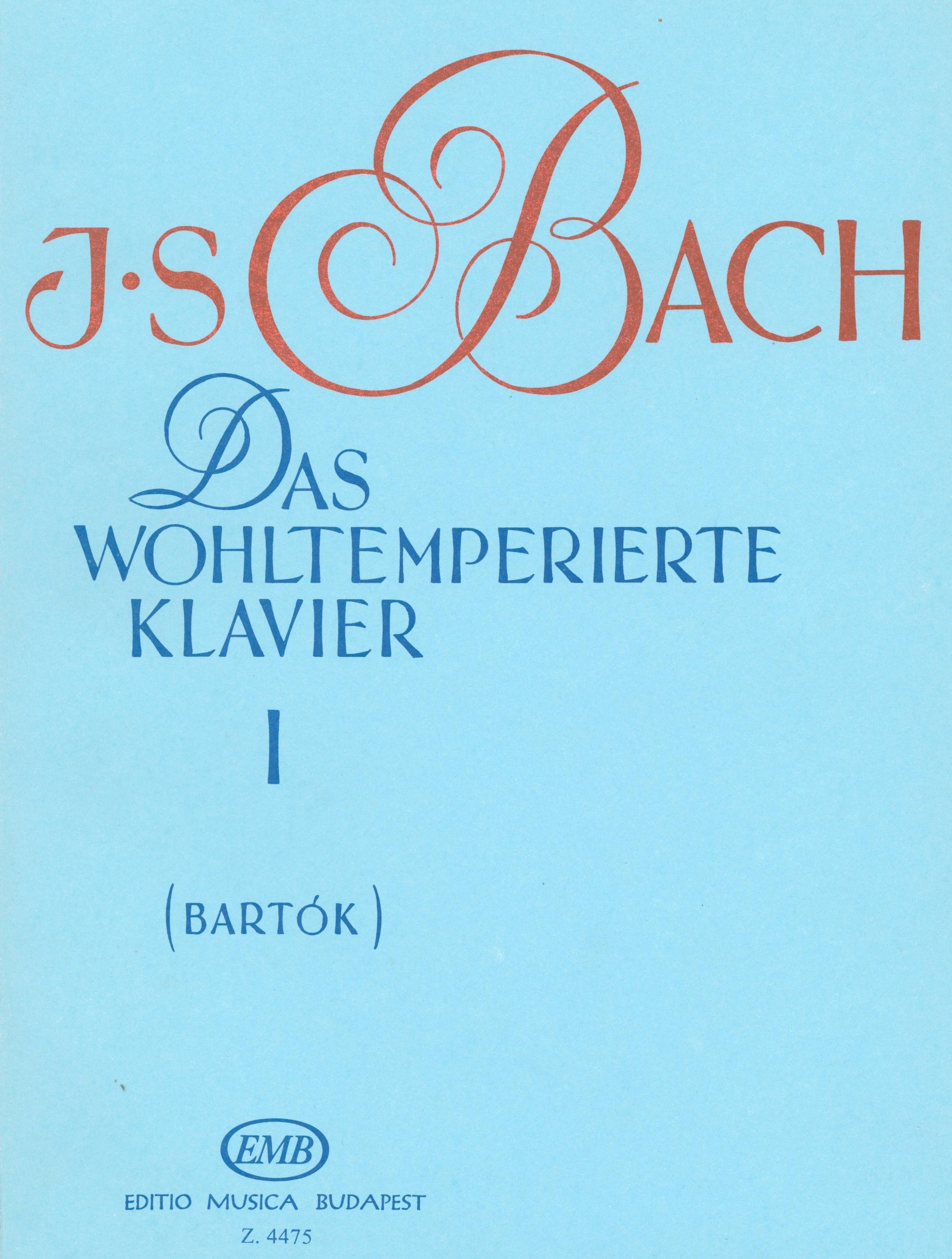 Bach: Well-Tempered Clavier - Book 1 (BWV 846-869)