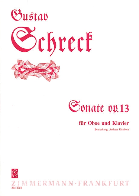 Schreck: Oboe Sonata, Op. 13