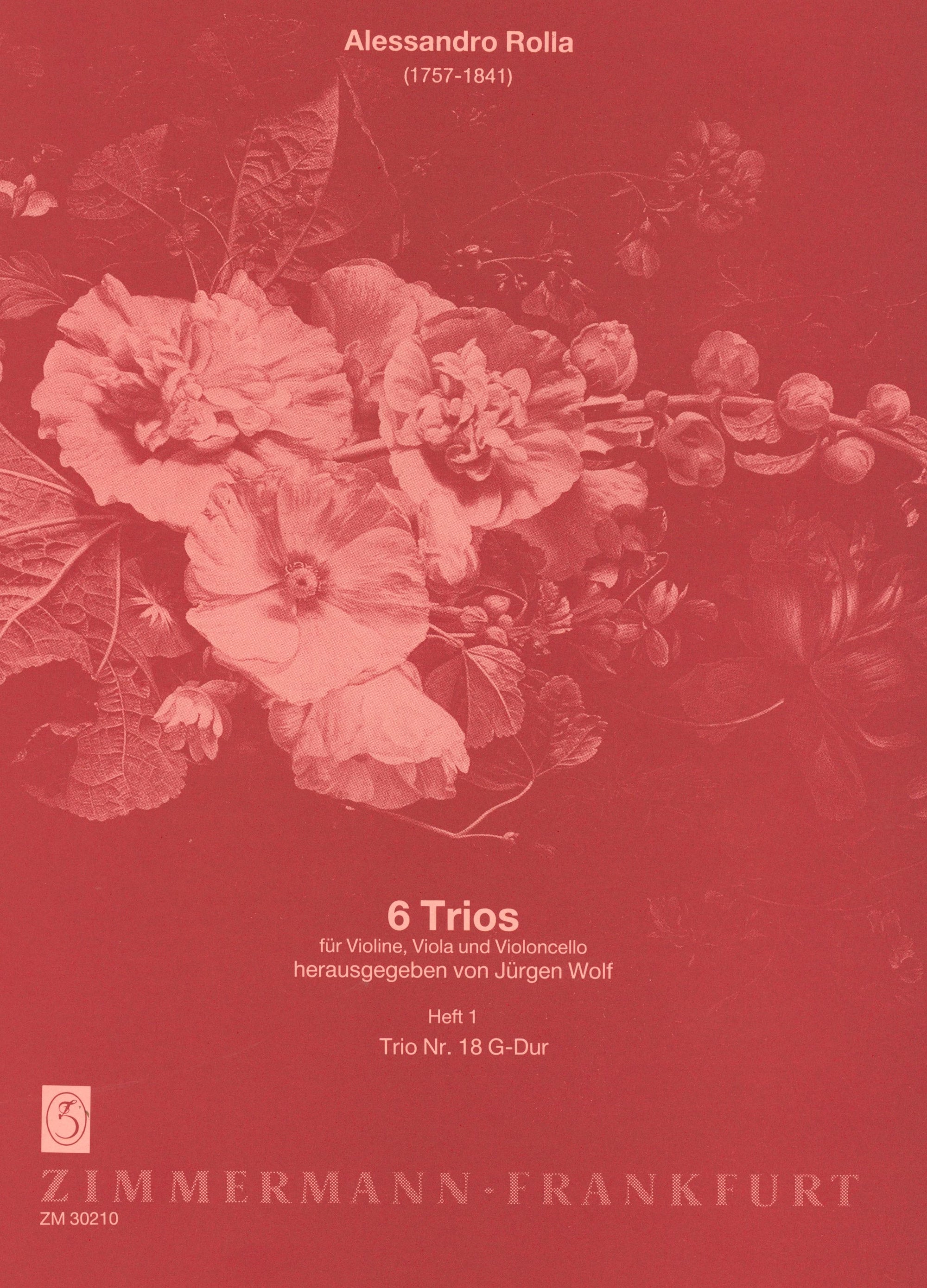 Rolla: Trio No. 18 in G Major