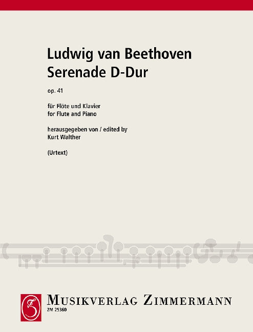 Beethoven: Serenade in D Major, Op. 41