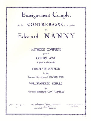Nanny: Complete Double Bass Method - Volume 2