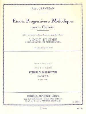 Jeanjean: Etudes Progressives et Mélodiques – Volume 2